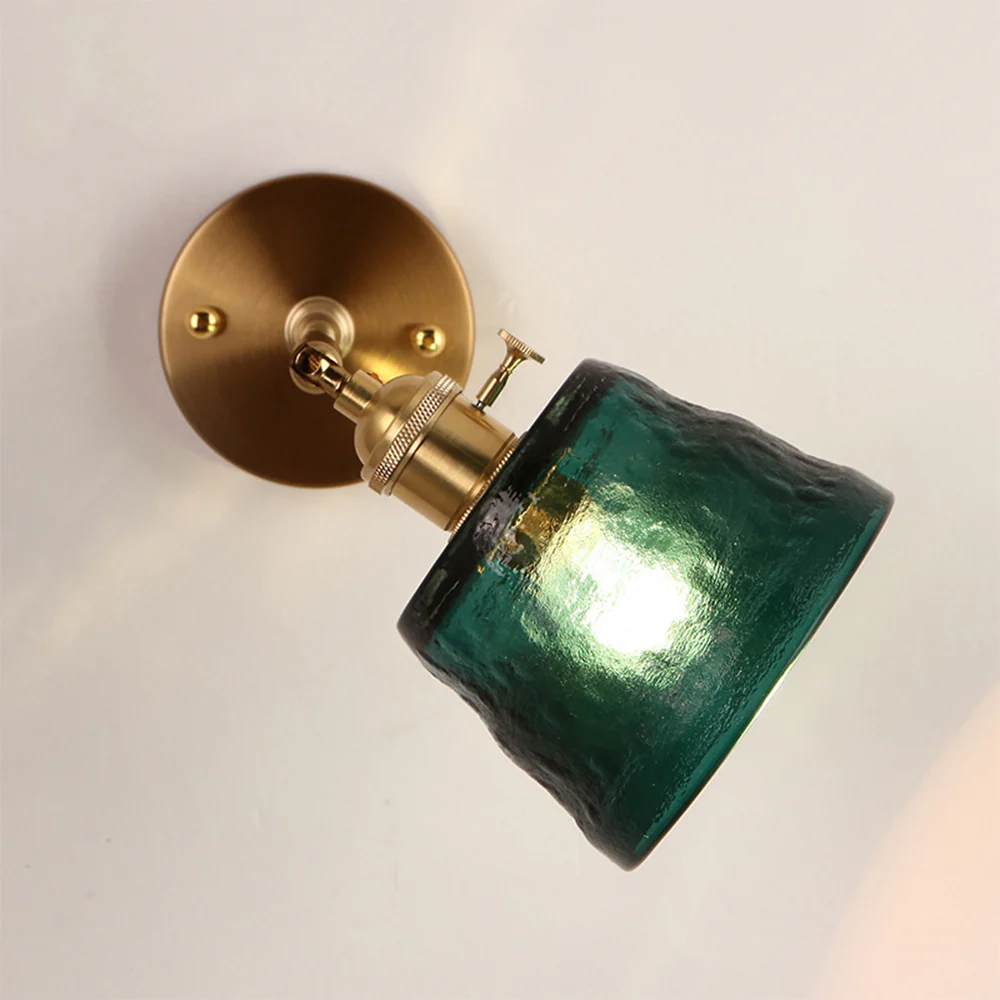 1-Bulb Adjustable Glass Wall Sconce - Image 18