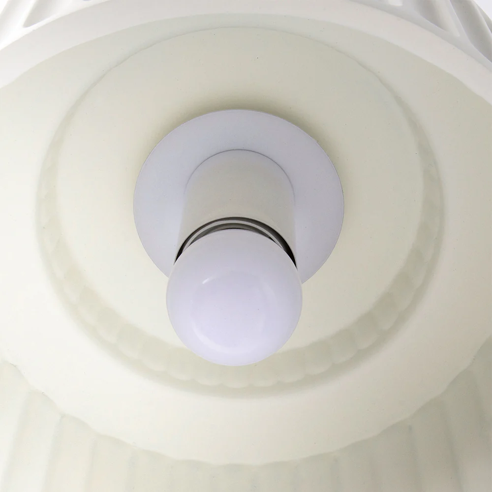1-Light Cream Style Vintage Drum Semi Flush Mount Ceiling Lamp - Image 33