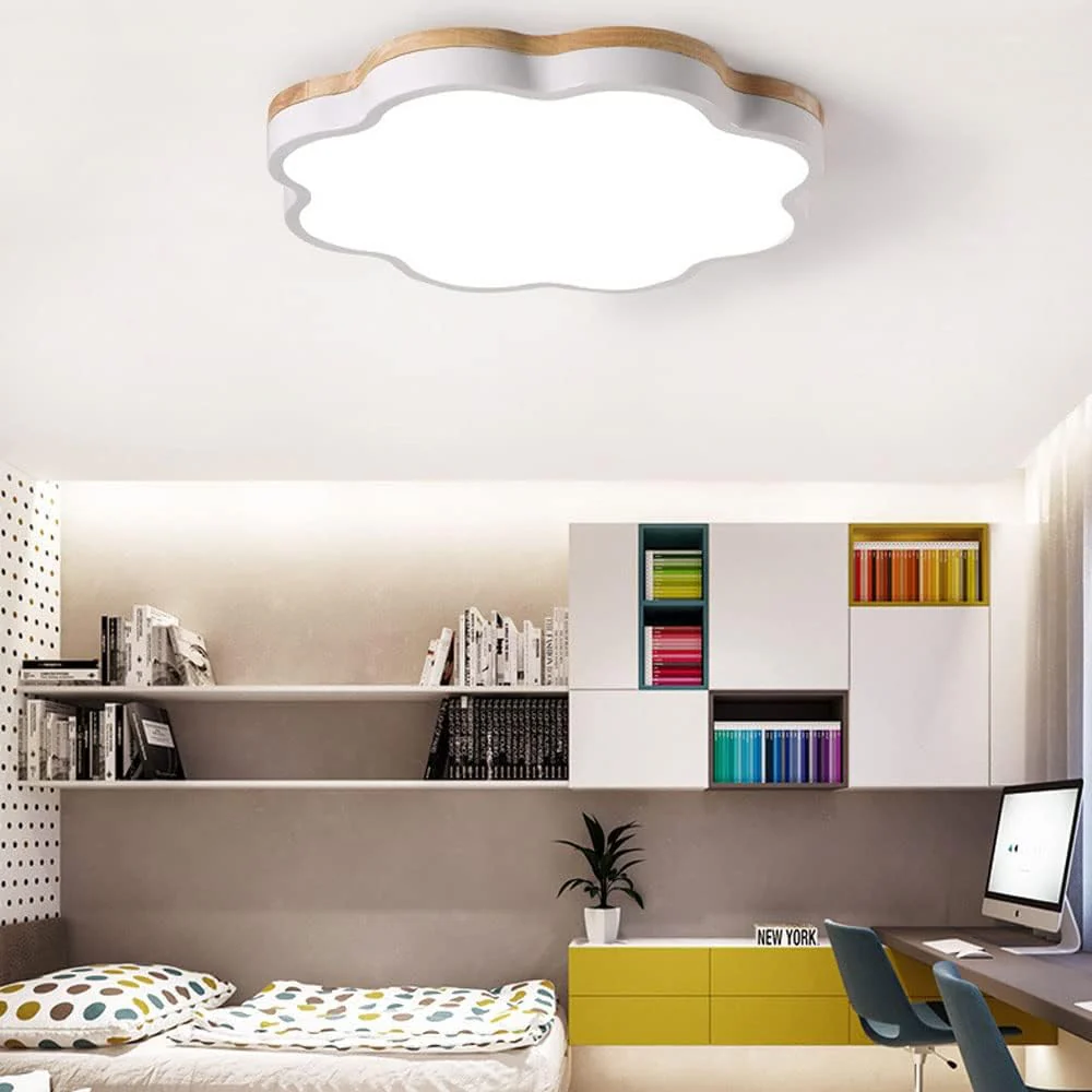 Acrylic Flowers Kid LED Ceiling Light For Bedroom - Image 11