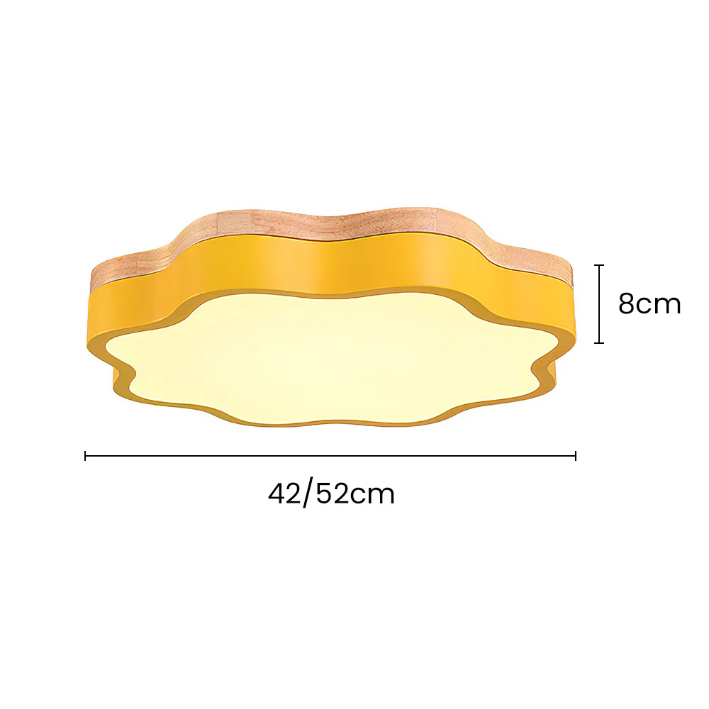 Acrylic Flowers Kid LED Ceiling Light For Bedroom - Image 16