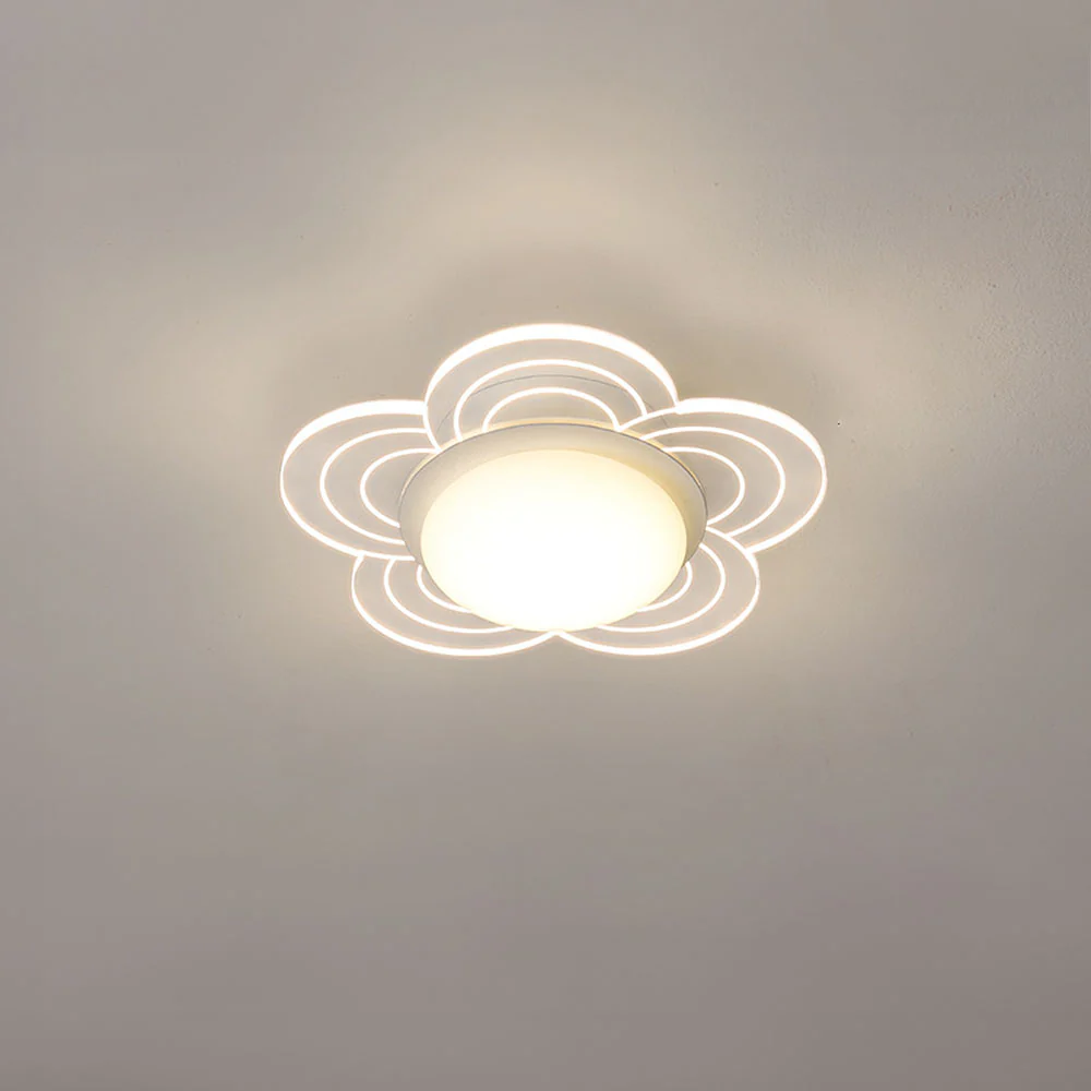 Art Deco Creative Acrylic Bedroom LED Ceiling Light - Image 9