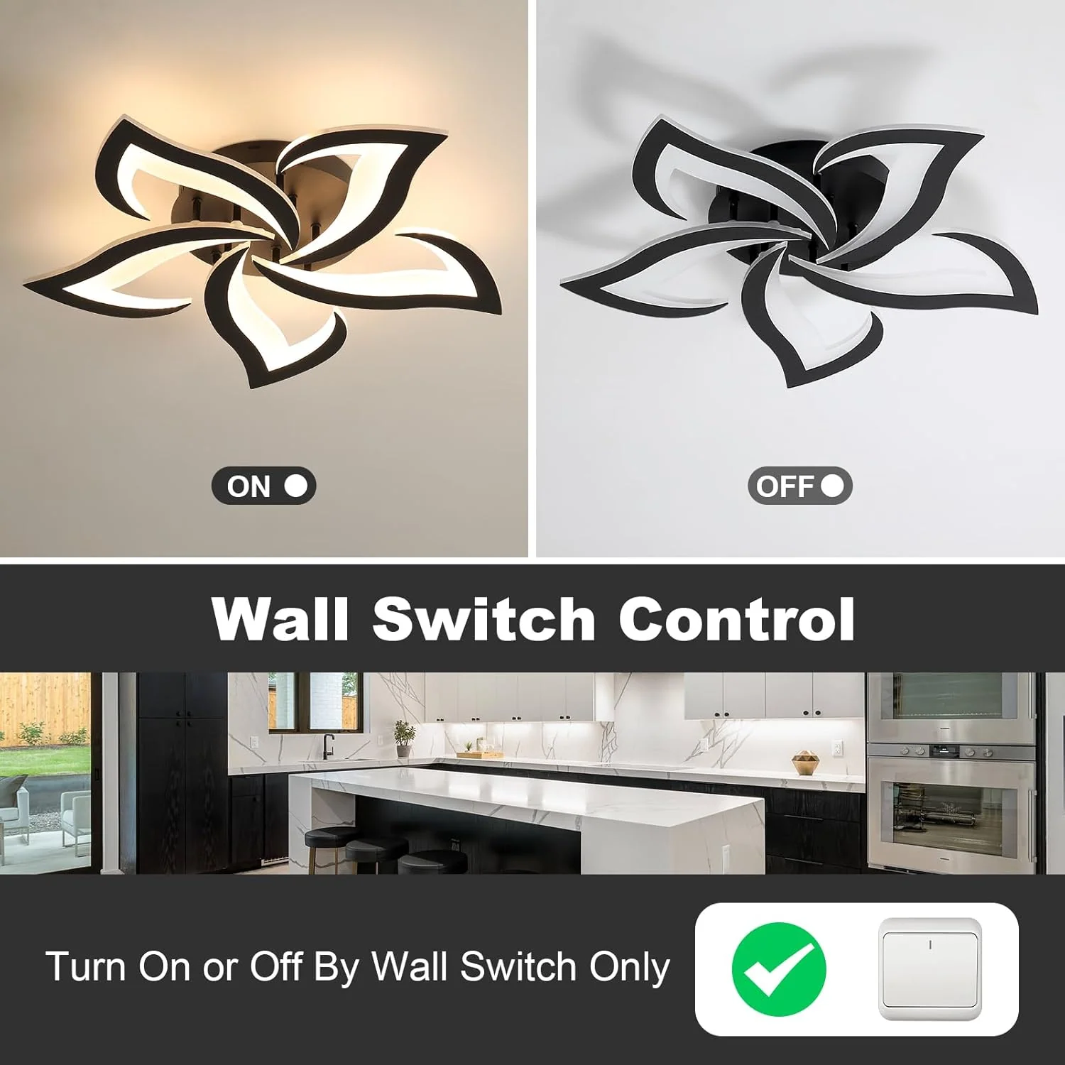 Art Deco LED Ceiling Light For Hallway - Image 14