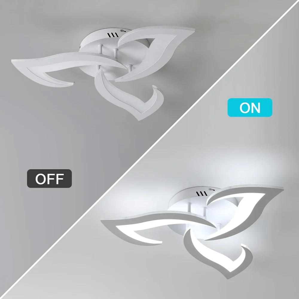 Art Deco LED Ceiling Light For Hallway - Image 27