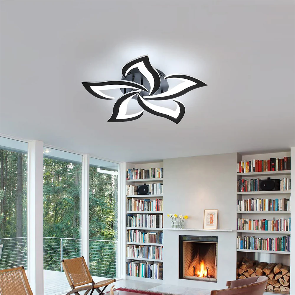 Art Deco LED Ceiling Light For Hallway - Image 8