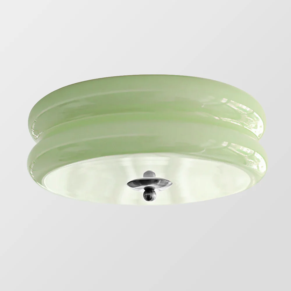 Art Deco Simple Cream Cake Ceiling Light - Image 15