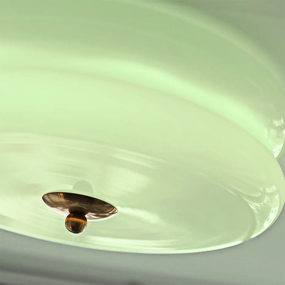 Art Deco Simple Cream Cake Ceiling Light - Image 17