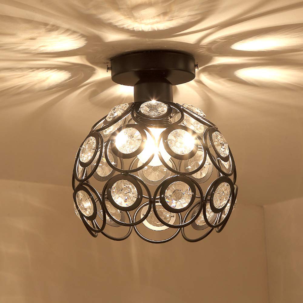 Art Gold Creative Glass Hallway Ceiling Lighting - Image 7