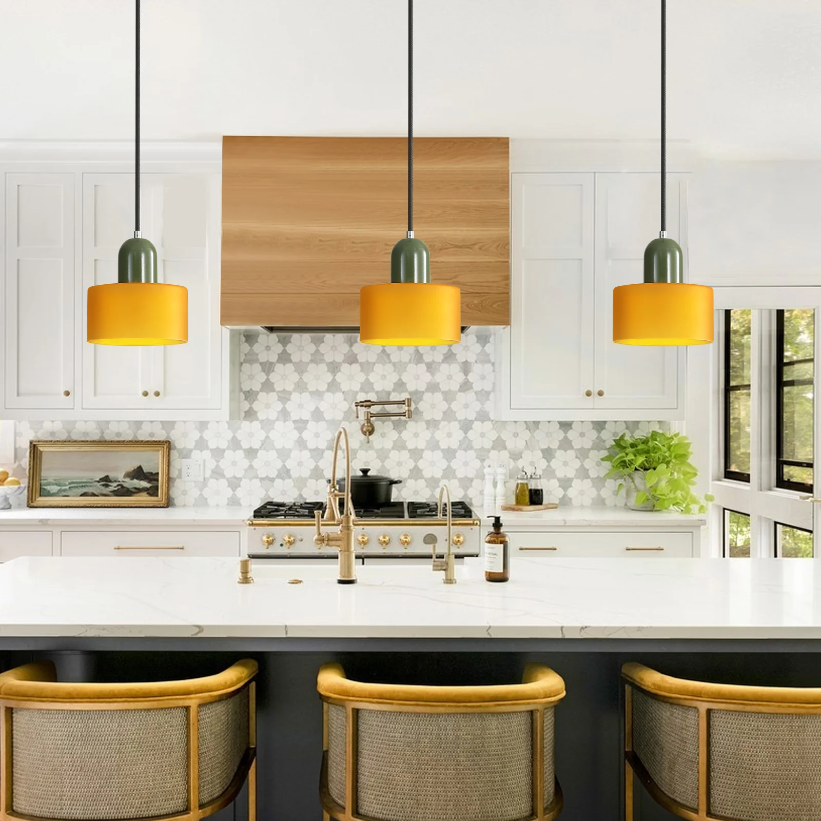 Bauhaus Creative Glass Pendant Light - Image 60