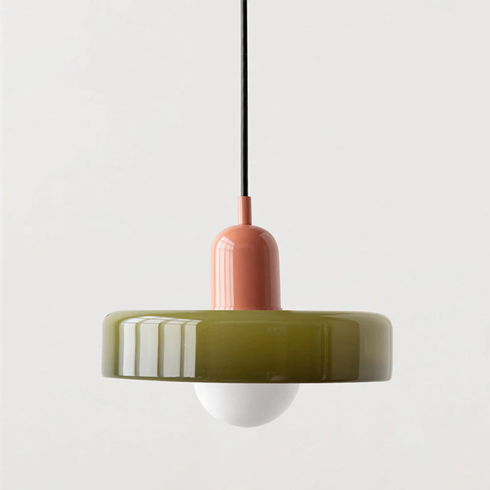 Bauhaus Glass Art Kitchen Island Ceiling Pendant Light - Image 6