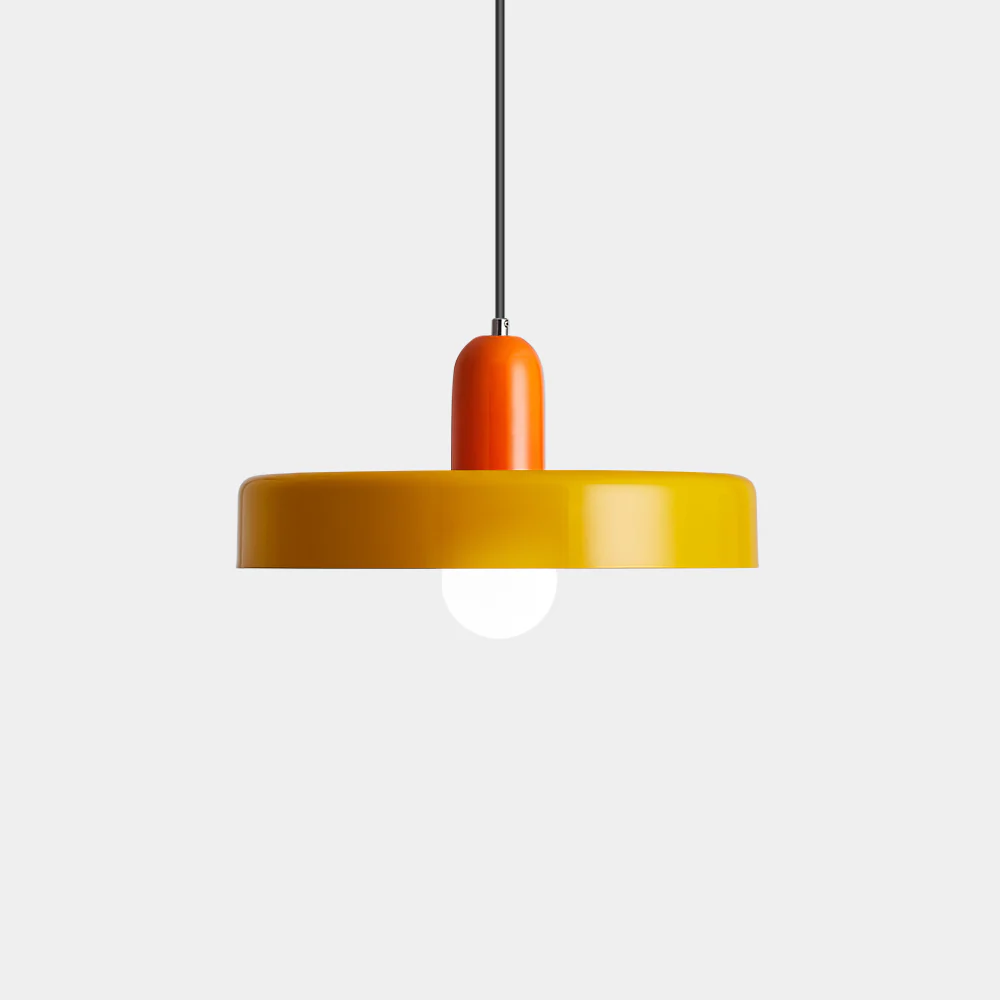 Bauhaus Modern Colorful Iron Pendant Light For Living Room - Image 17