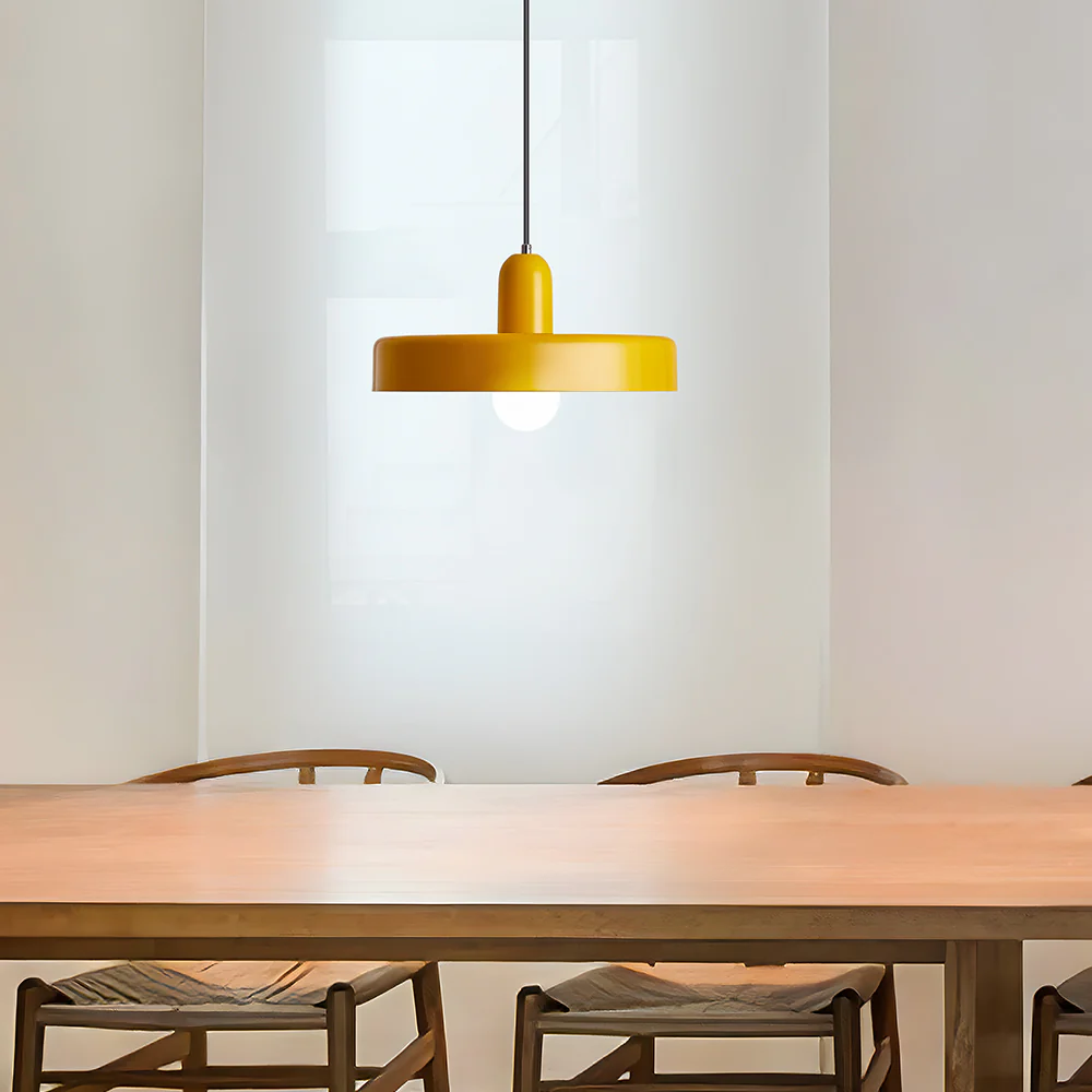 Bauhaus Modern Colorful Iron Pendant Light For Living Room - Image 33