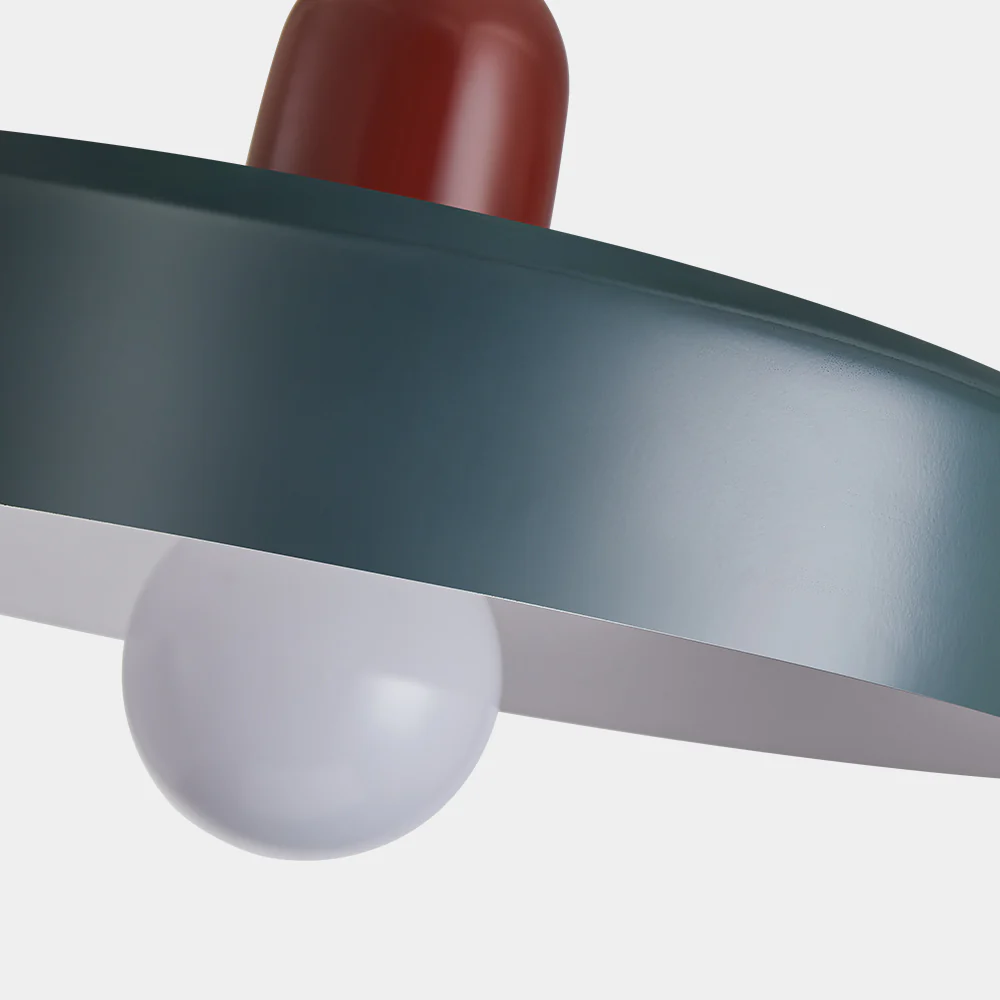 Bauhaus Modern Colorful Iron Pendant Light For Living Room - Image 75