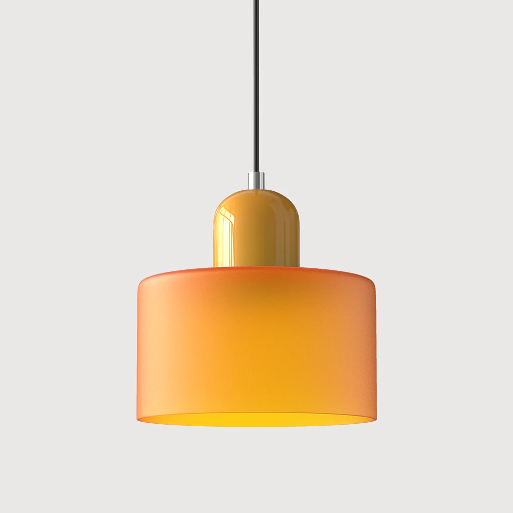 Bauhaus Small Glass Art Pendant Light For Kitchen Island - Image 11