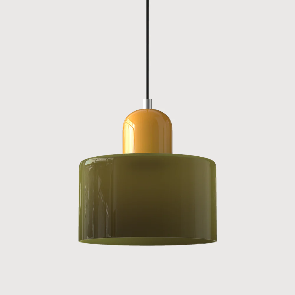 Bauhaus Small Glass Art Pendant Light For Kitchen Island - Image 21