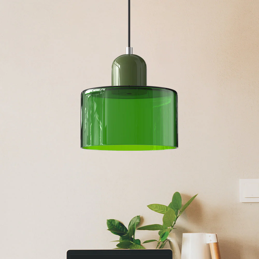 Bauhaus Small Glass Art Pendant Light For Kitchen Island - Image 61