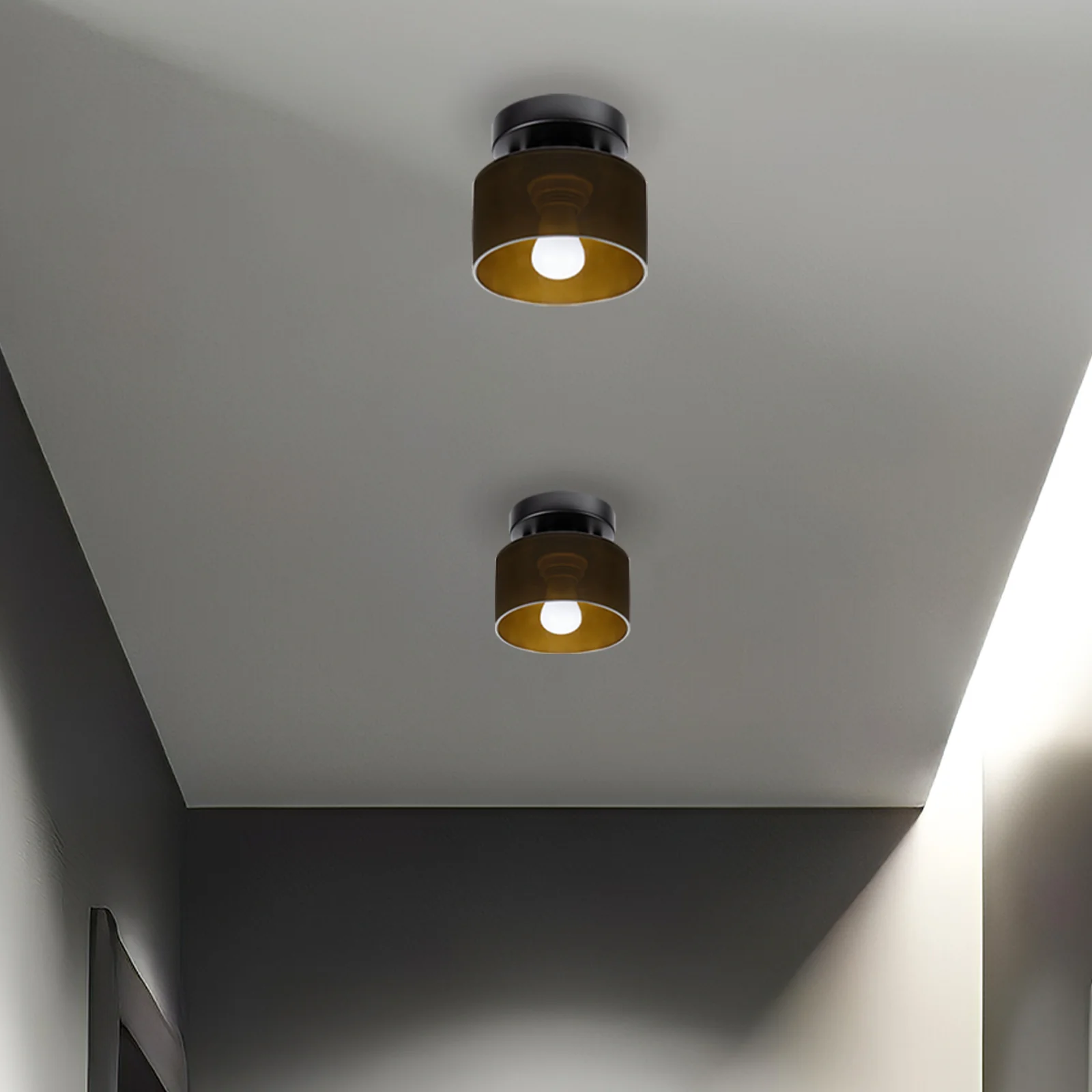 Bauhaus Small Glass Ceiling Light - Image 6