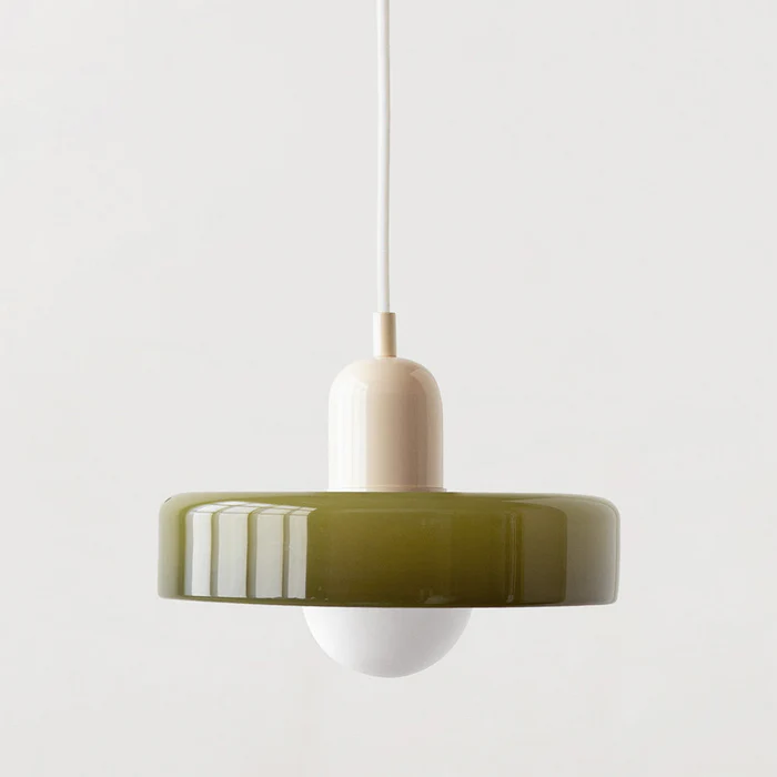 Bauhaus Modern Art Decor Colorful Glass Ceiling Pendant Light - Image 12