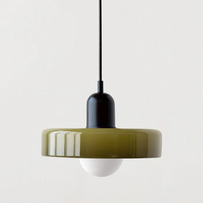 Bauhaus Modern Art Decor Colorful Glass Ceiling Pendant Light - Image 7
