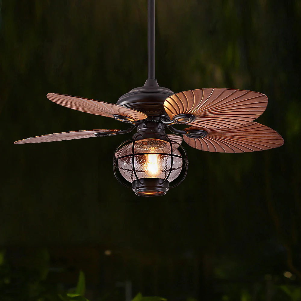 Black Creative Flying Ceiling Fans with Outdoor Lighting - Image 7