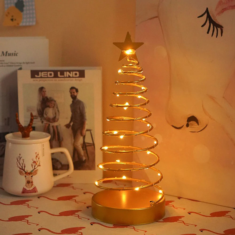 Chic Crystal Tree Lamp LED Christmas Lightings - Image 9