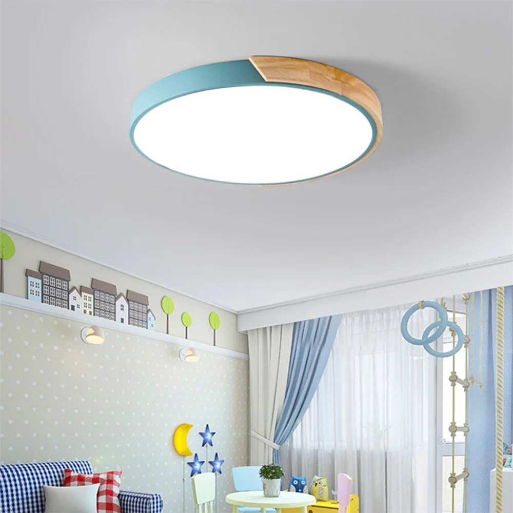 Colorful Simple LED Round Ceiling Lights - Image 7