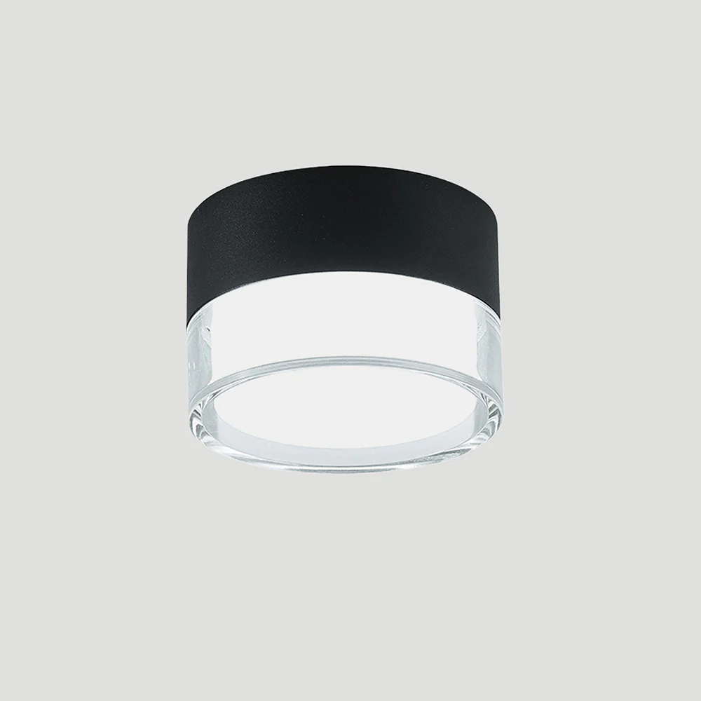 Compact Black and White Hallway LED Ceiling Downlights - Image 9