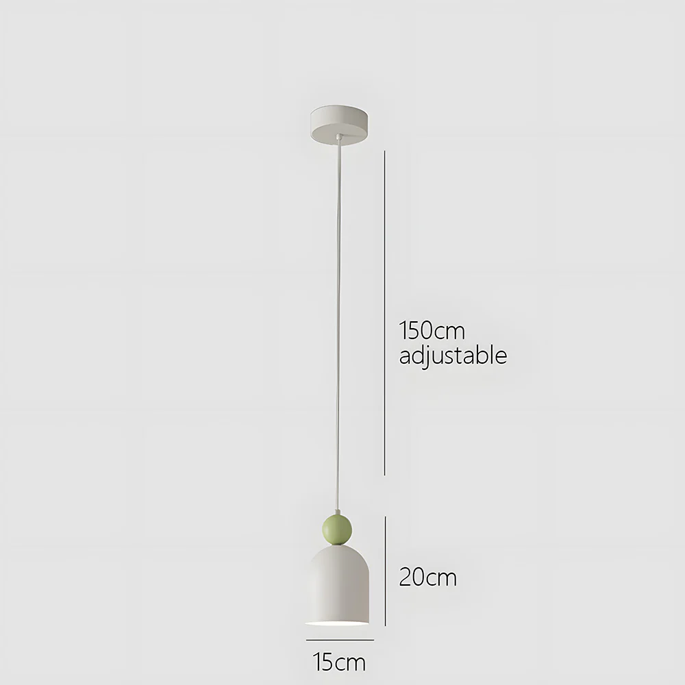 Compact Minimalist Iron Pendant Lights For Living Room - Image 13