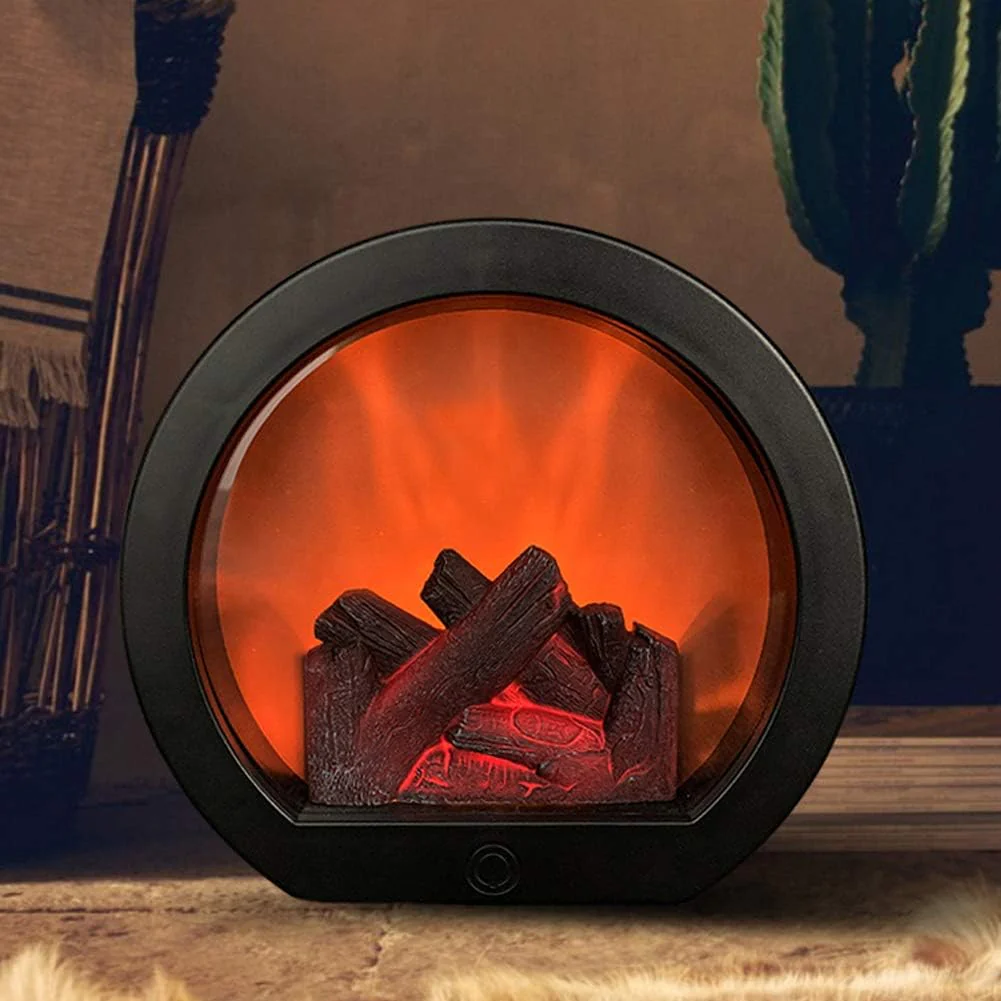 Compact Simulated Fireplace Light LED Christmas Lightings - Image 20