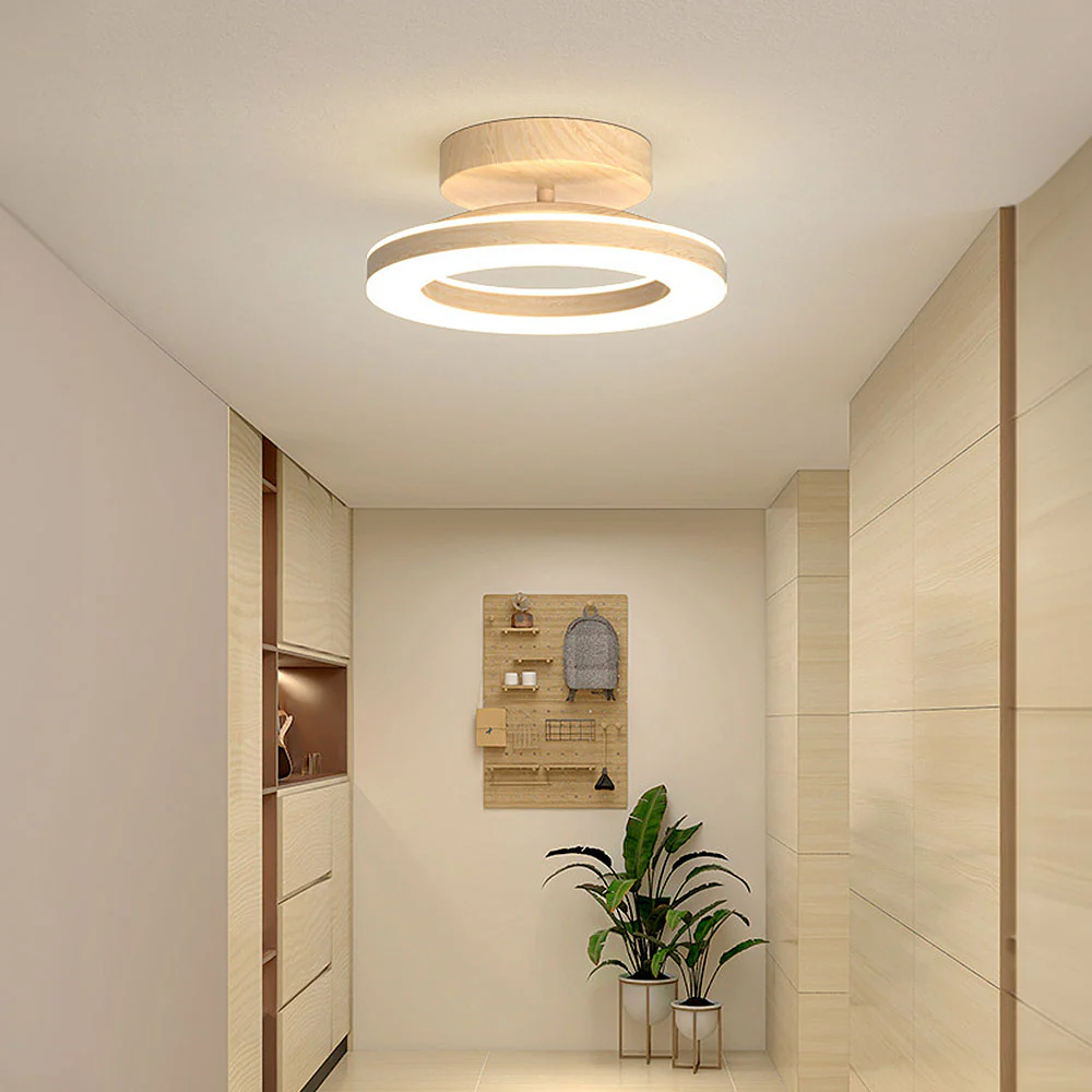 Contemporary Acrylic Round Hallway LED Ceiling Light - Image 35