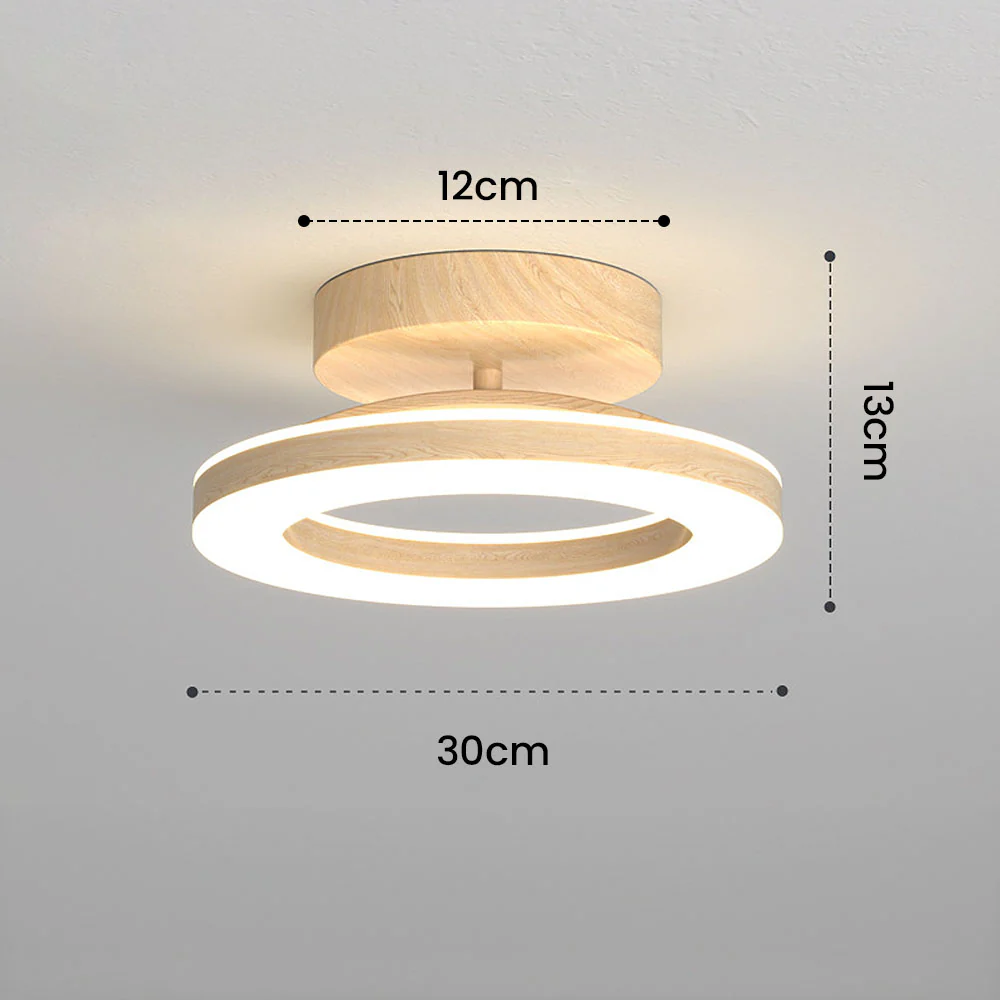 Contemporary Acrylic Round Hallway LED Ceiling Light - Image 38