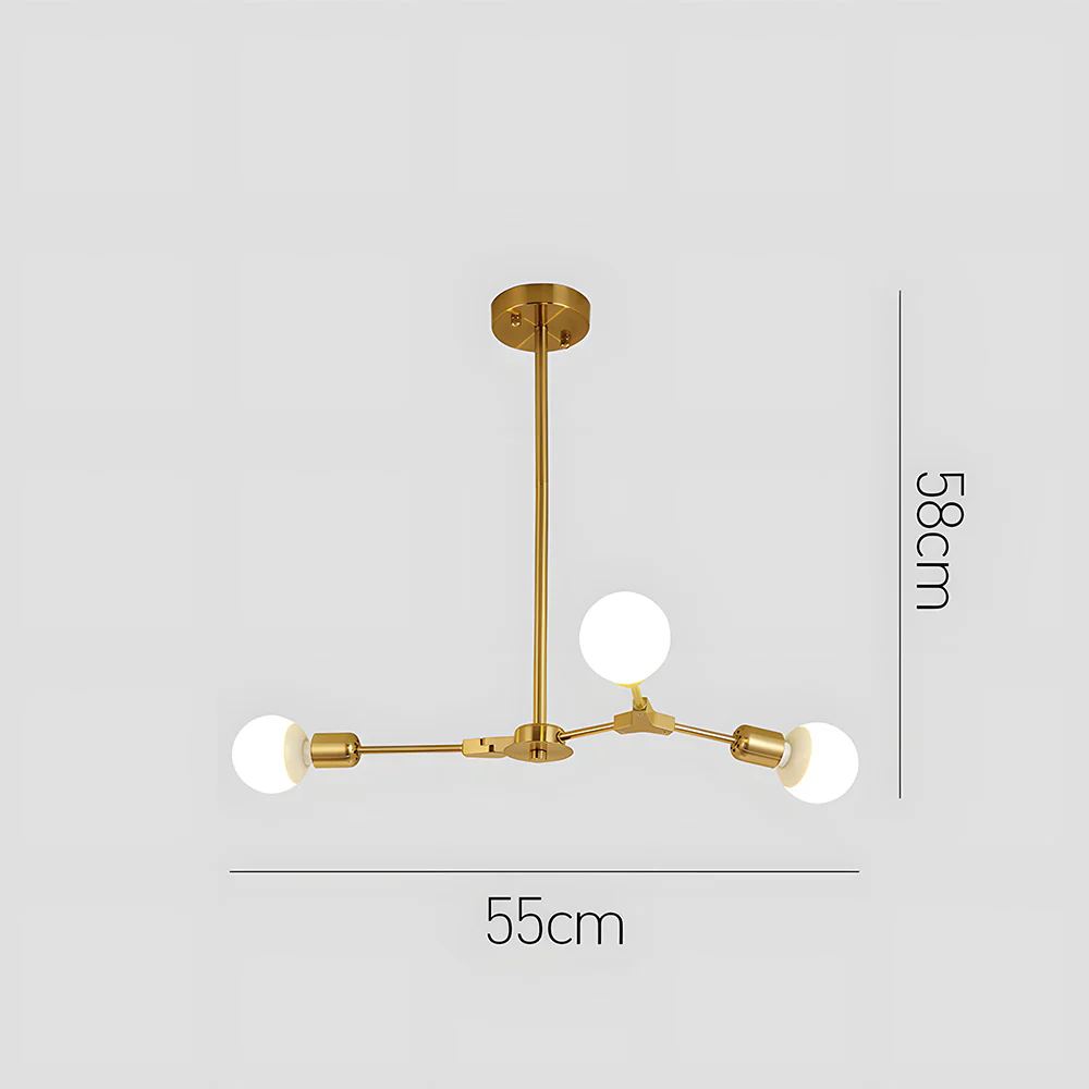 Elegant Iron Craft Living Room Flush Mount Ceiling Light - Image 14