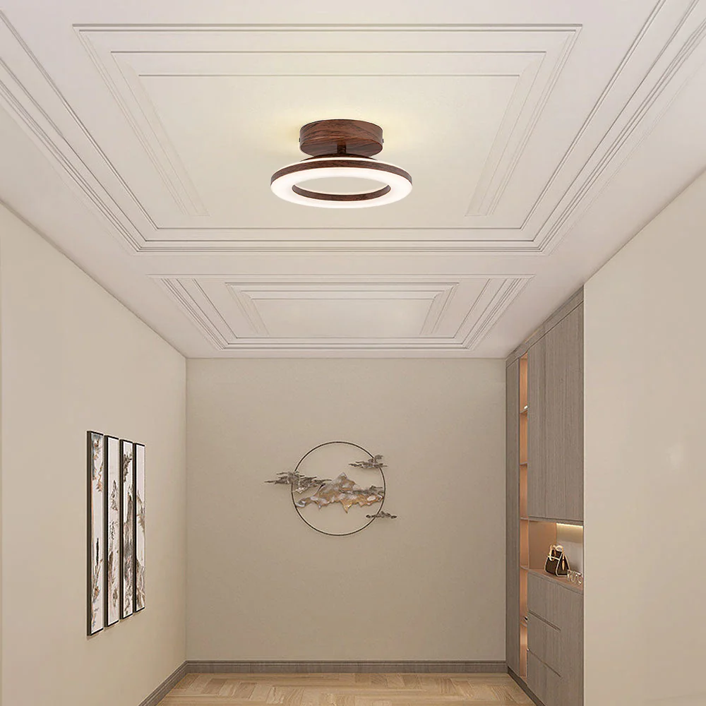 Acrylic Round LED Ceiling Light For Hallway Entrance - Image 3