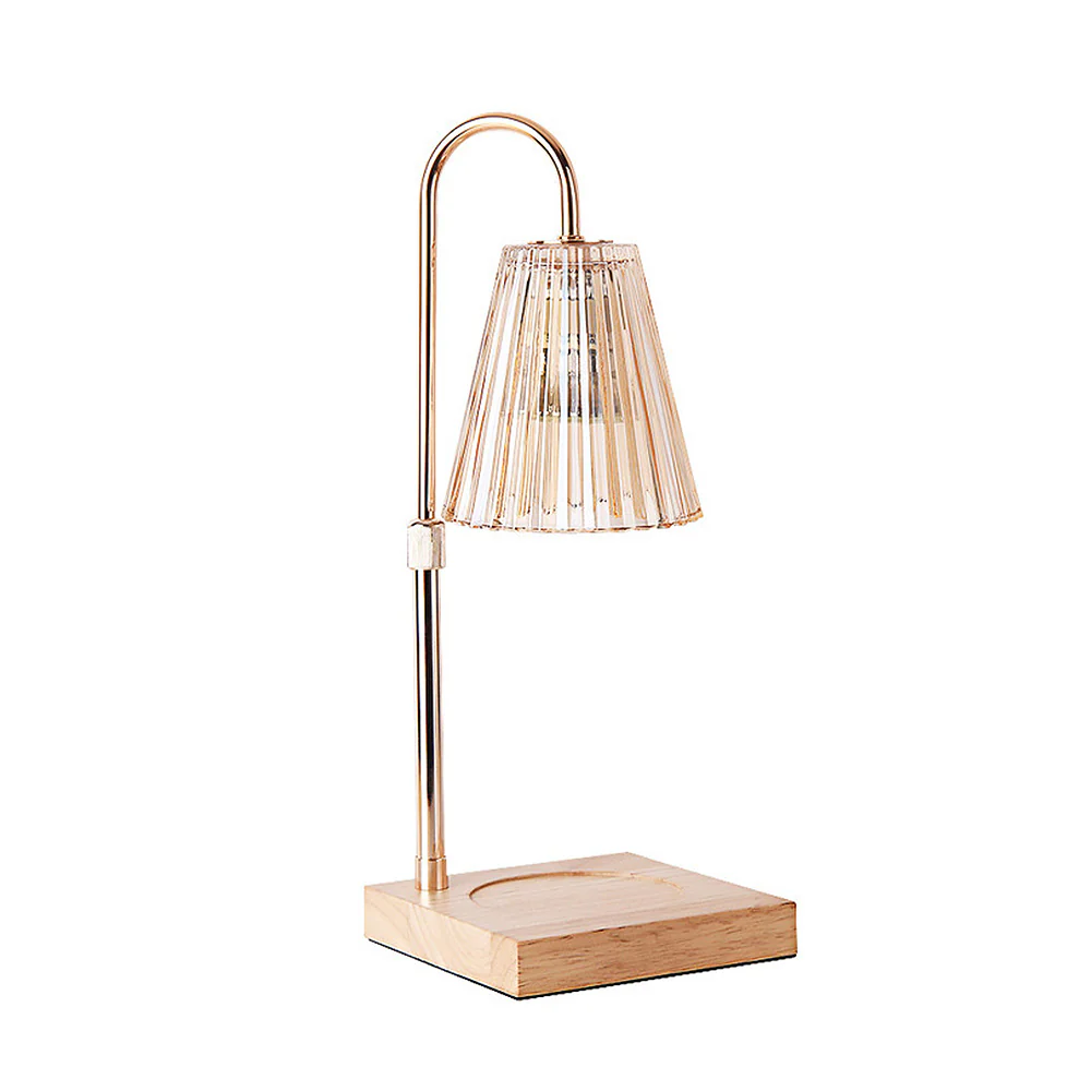 Contemporary Nordic Brown Glass Bedroom Mini Warming Candle Lamp - Image 17