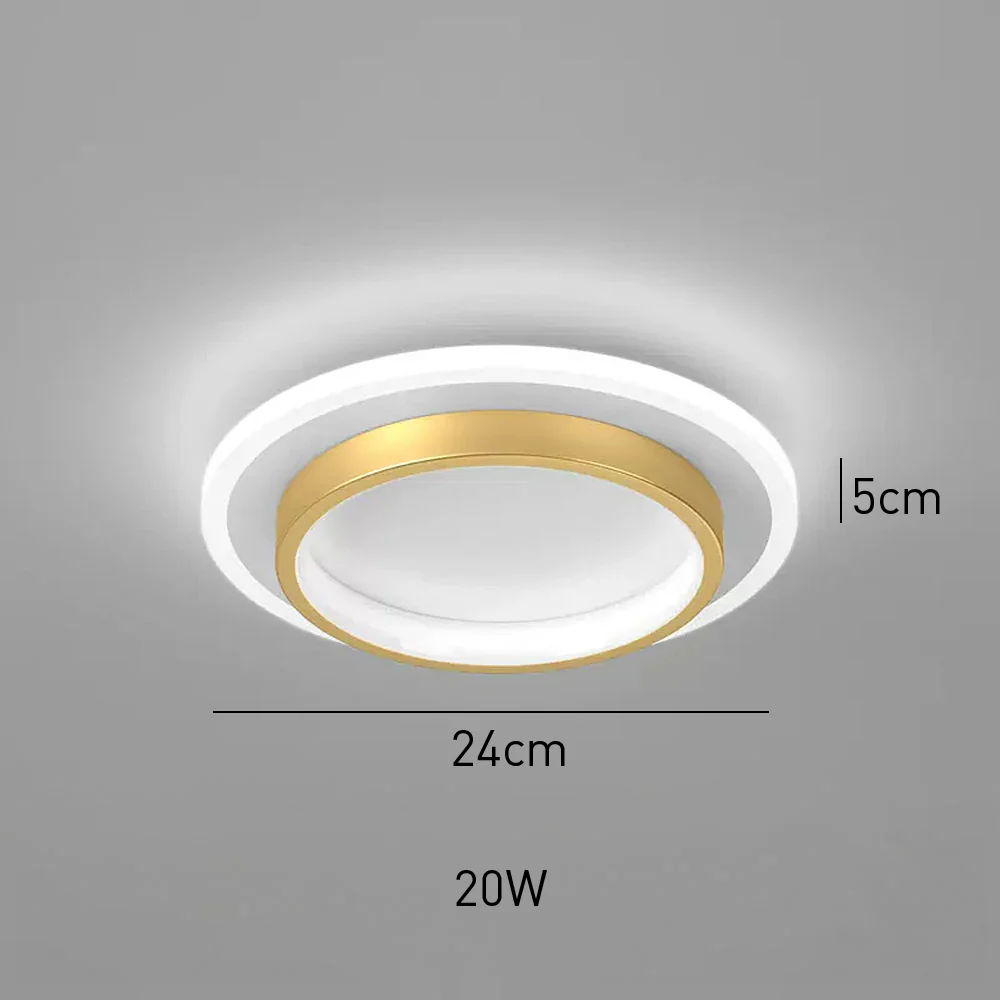 Contemporary simplicity Hallway LED Ceiling Lights in Cold White - Image 15