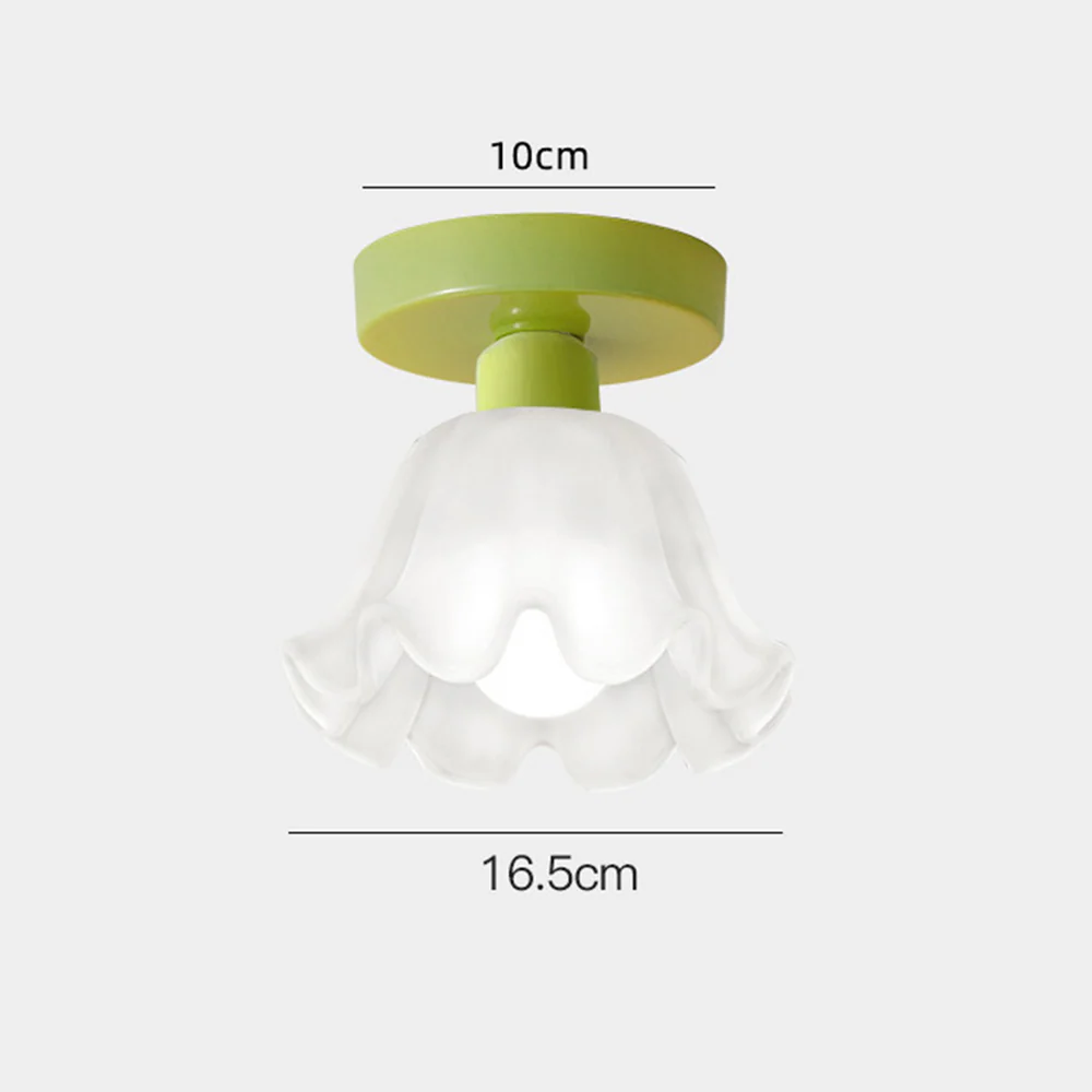 Cream Creative Corridor Aisle Glass Ceiling Light - Image 15