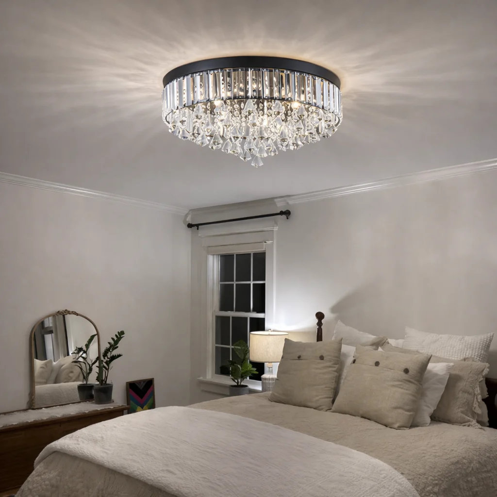 Crystal Ceiling Lights Fixture Living Room, Bedroom, Kitchen - Image 5