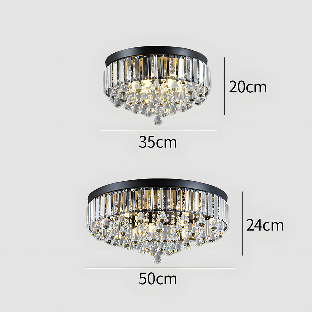 Crystal Ceiling Lights Fixture Living Room, Bedroom, Kitchen - Image 9