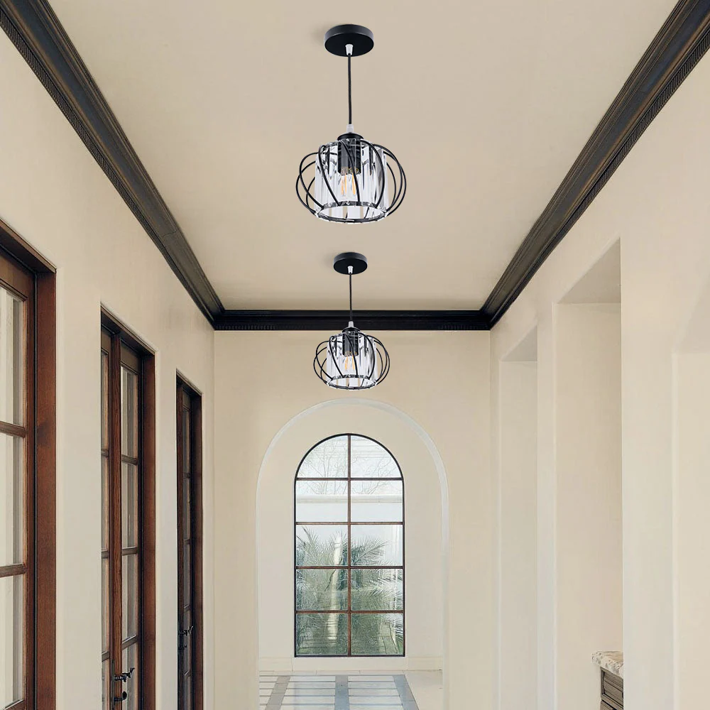Crystal Light Fitting, Semi Flush Hallway Lights - Image 37