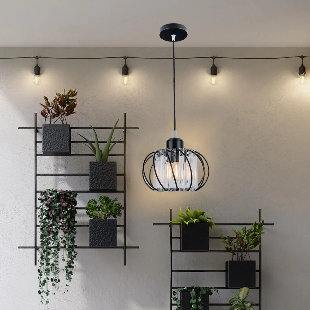 Crystal Light Fitting, Semi Flush Hallway Lights - Image 5