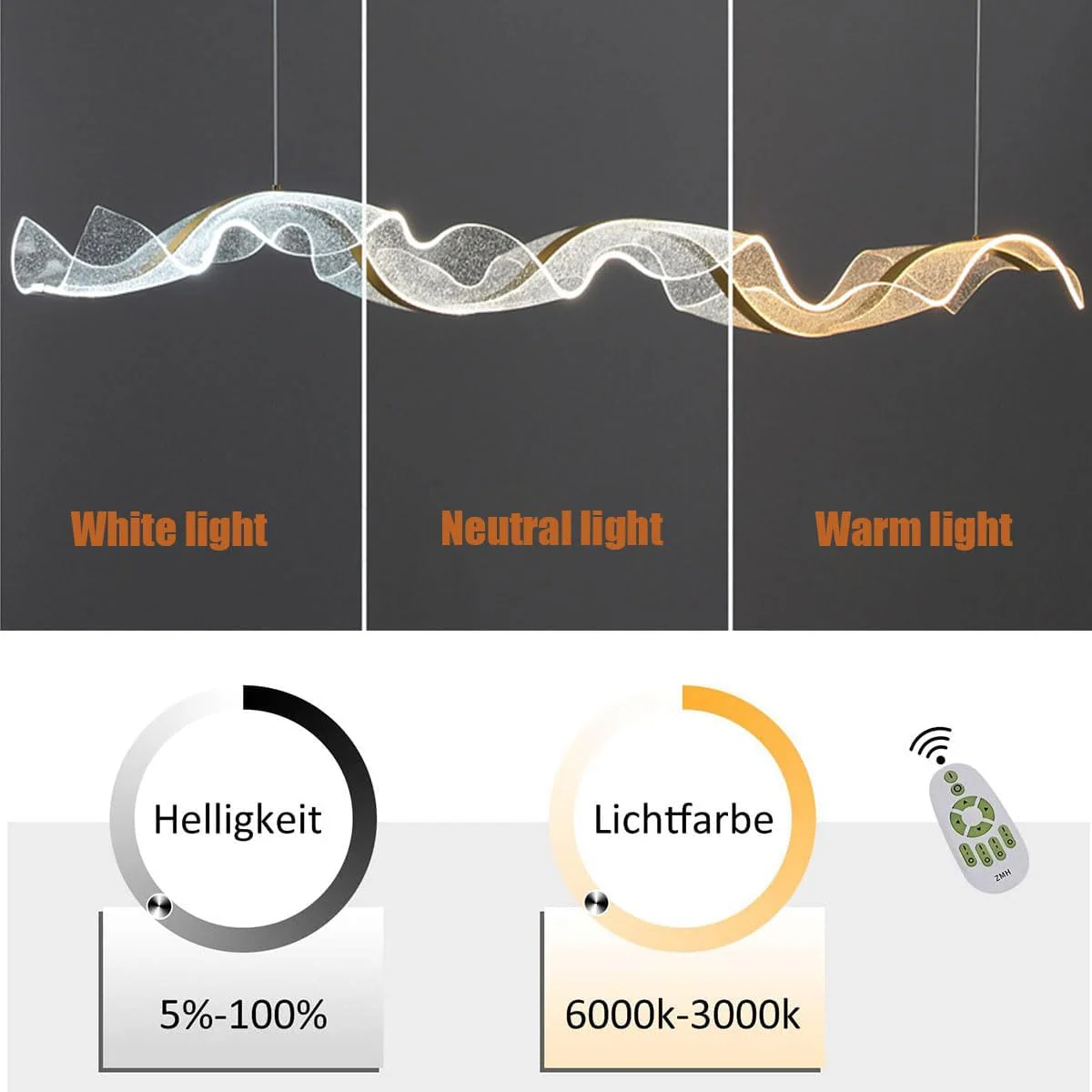 Designer Modern Nordic LED Island Lighting - Image 10