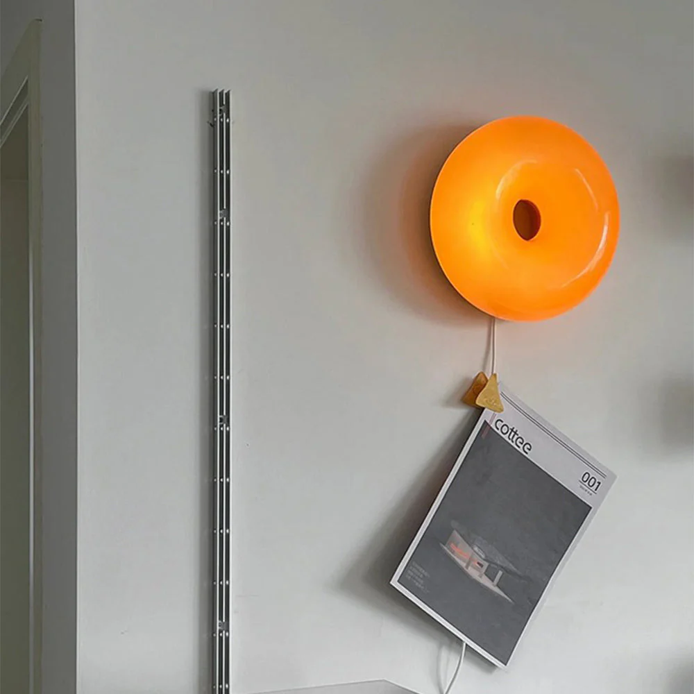 Donut Wall Lamp Glass Wall Light - Image 6