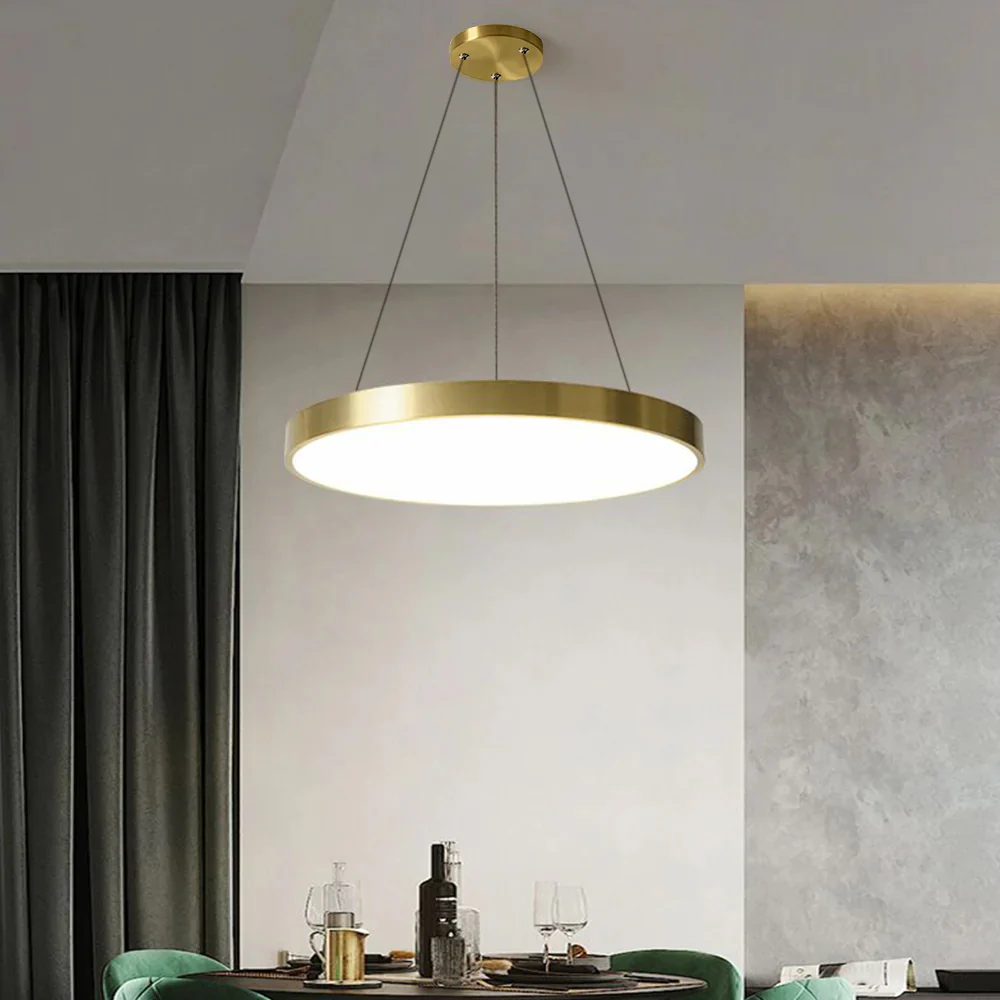 Elegant Gold Flush Ceiling Light For Bedroom - Image 4