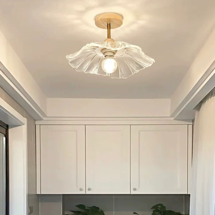 Flower Glass Hallway Ceiling Lighting - Image 6