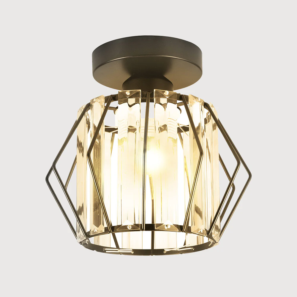 Geometric Crystal Ceiling Lights For Dining Room - Image 7
