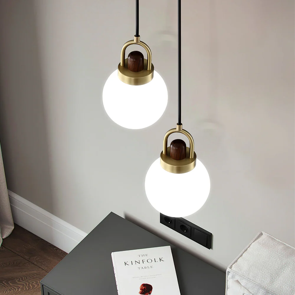 Glass Globe Splendor Pendant Light - Image 4