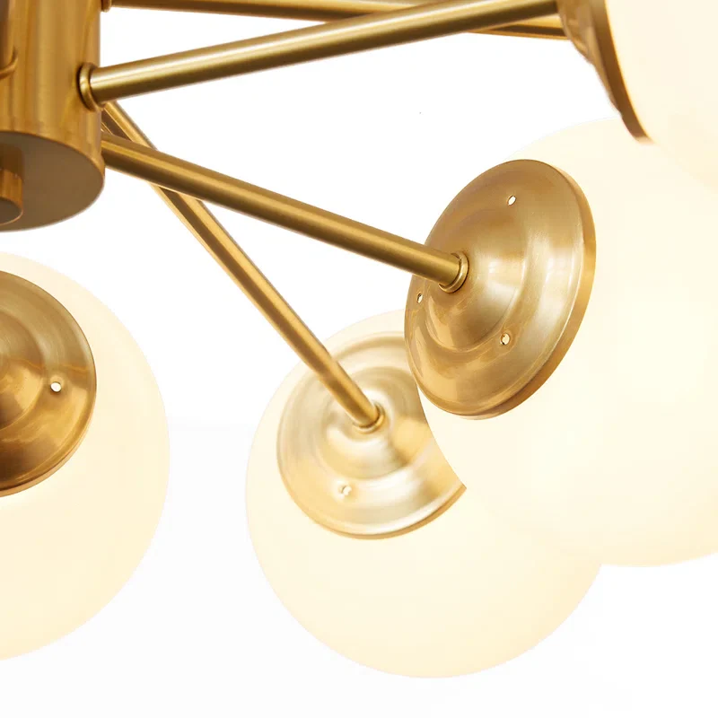 Gold Luxury Brass Chandelier Light For Bedroom - Image 18