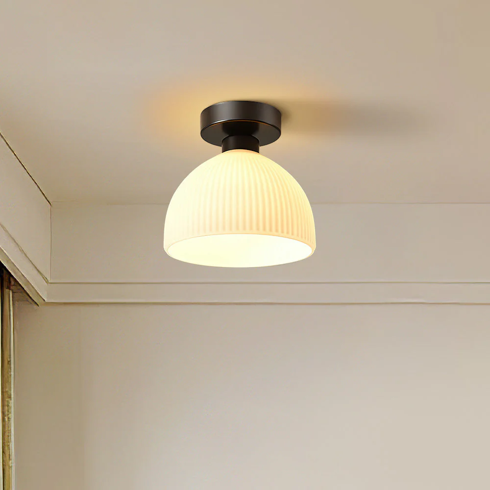 Gold Mini Glass Hallway Ceiling Light - Image 12