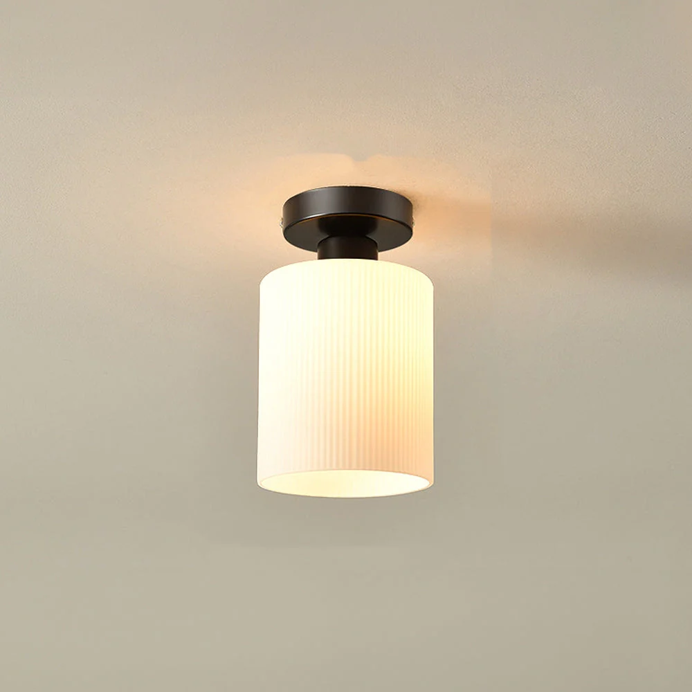 Gold Mini Glass Hallway Ceiling Light - Image 2