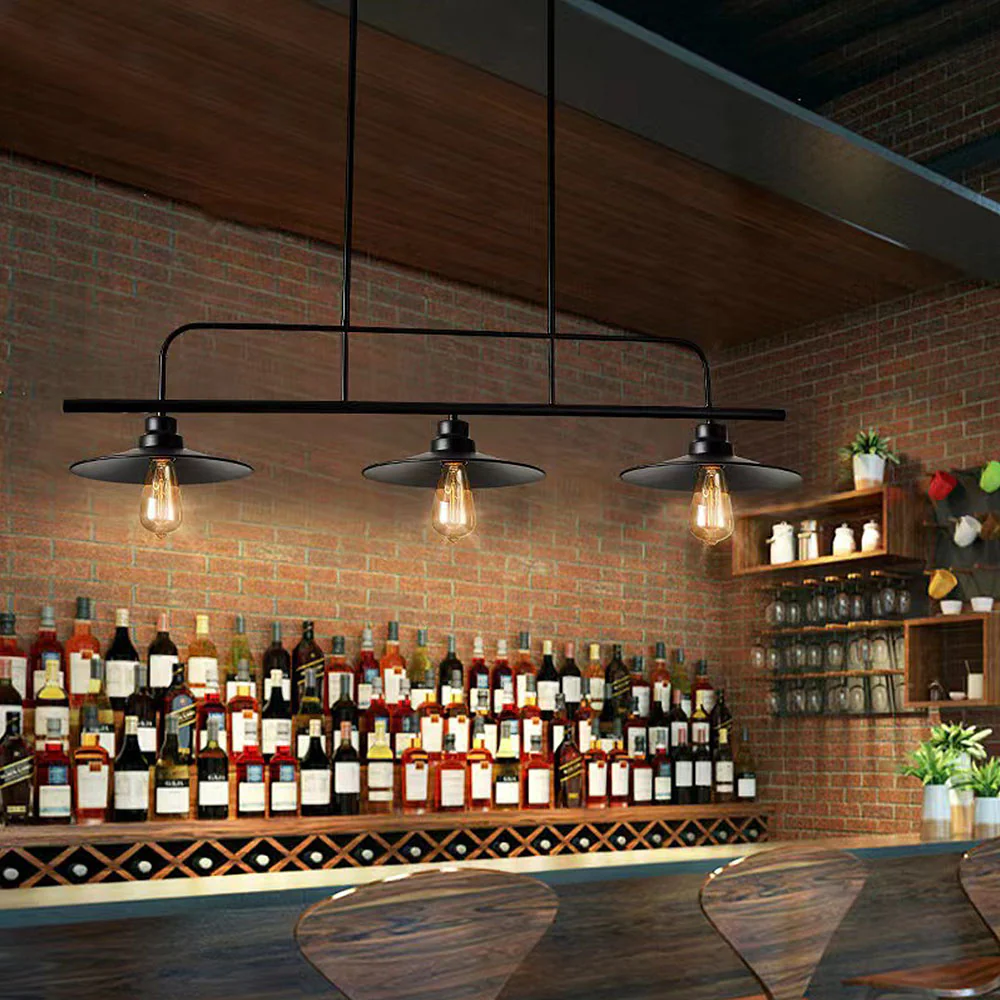 Industrial 3 Lights Kitchen Island Ceiling Light - Image 4