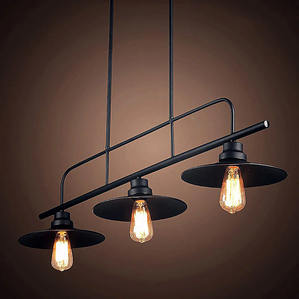 Industrial 3 Lights Kitchen Island Ceiling Light - Image 5